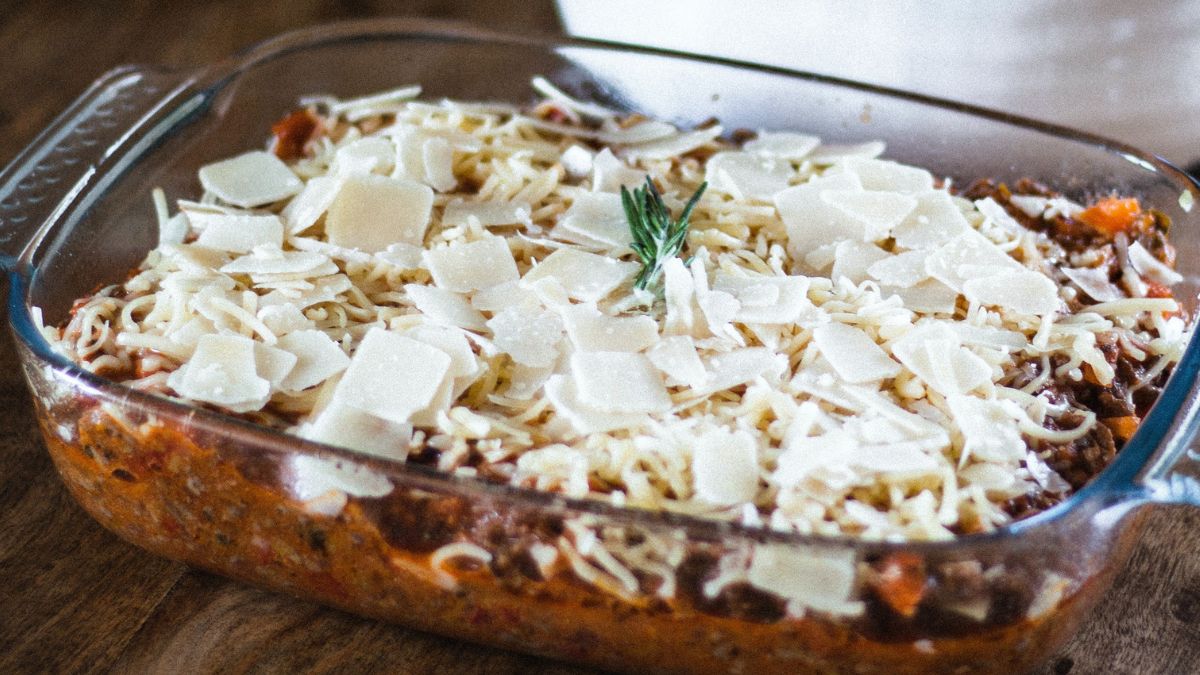 Costco Lasagna with Extra Cheese