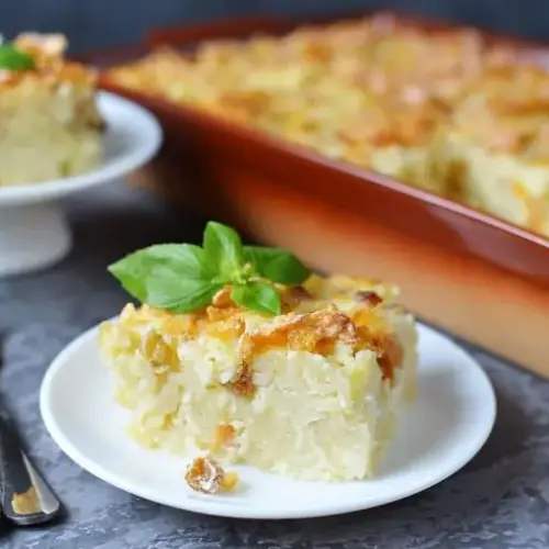 Cottage Cheese Noodle Kugel Recipe How To Make Cottage Cheese Noodle Kugel Delicious Cottage Cheese Noodle Kugel 9 768x509.jpg