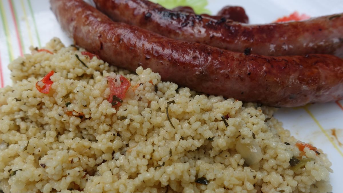 Couscous With Merguez Sausage