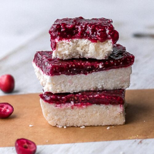 Cranberry Coconut Bars Stacked 926x1024 1