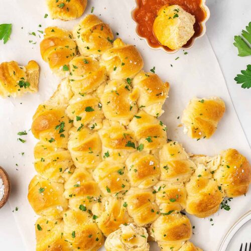 Crescent Roll Christmas Tree blog 2