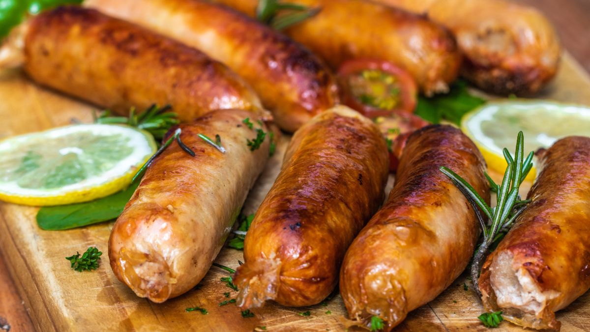 Crispy Sausages with Casings