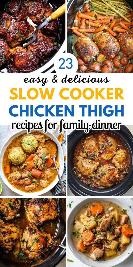 Crock Pot Chicken Thigh Recipes