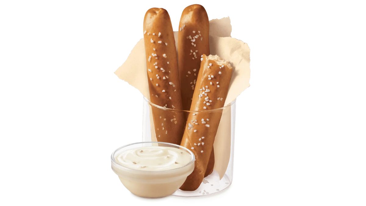 Dairy Queen Pretzel Sticks With Zesty Queso