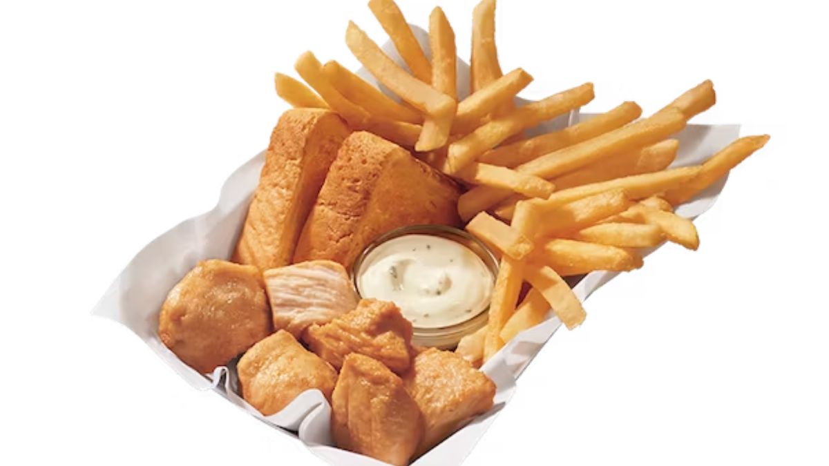 Dairy Queen Rotisserie Basket With House Made Hidden Valley Ranch Sauce