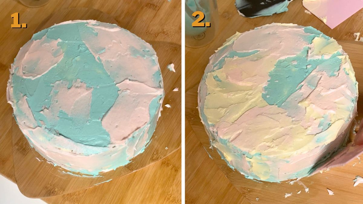 Decorating the Lover Cake