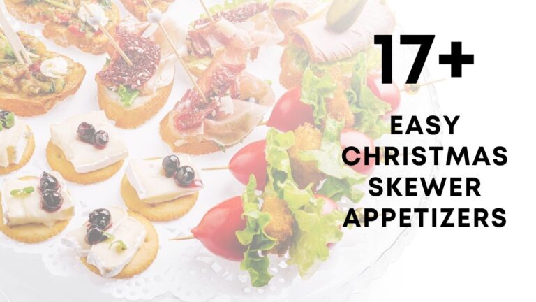 Easy Christmas Skewer Appetizers