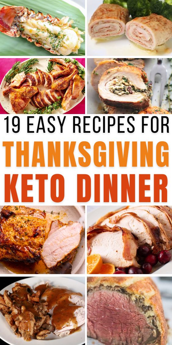 Easy Keto Thanksgiving DINNER