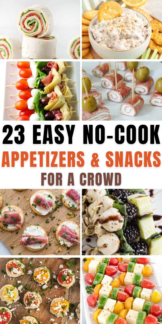 Easy No Cook Appetizers For A Party