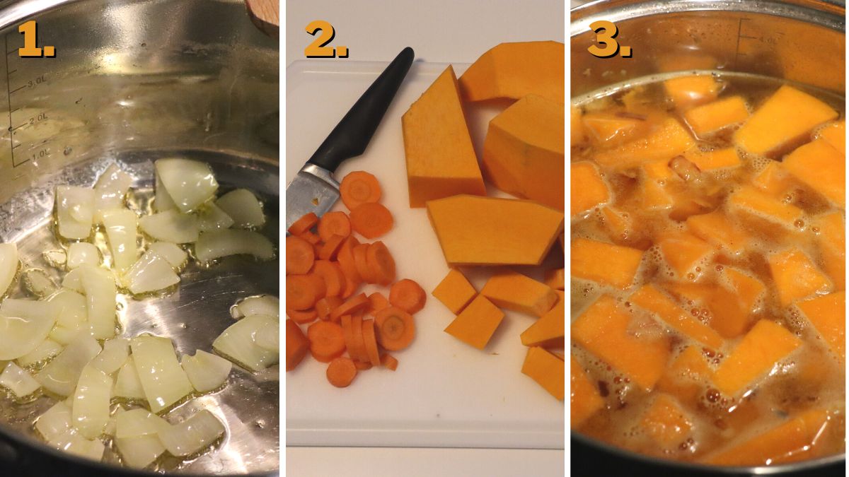 Easy Pumpkin Soup with Coconut Milk