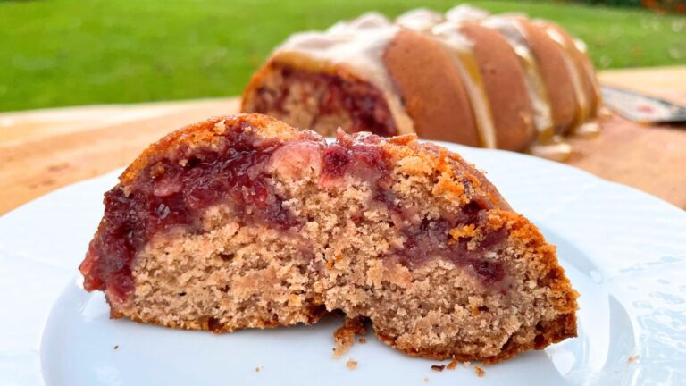 Sticky Chewy Cranberry Gingerbread [Holiday Recipe]