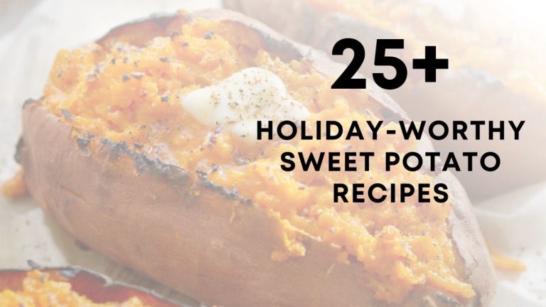 Sweet Potato Recipes for Thanksgiving, Christmas And Other Holidays