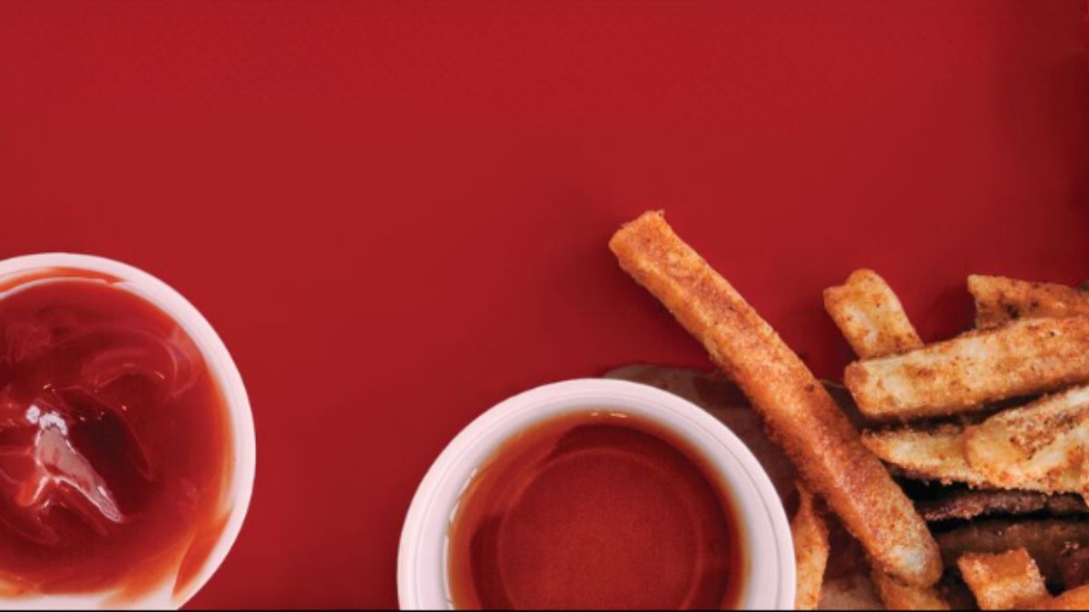 Five Guys Ketchup and Fries