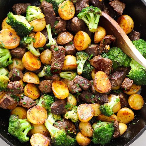 Garlic Butter Steak Bites 1