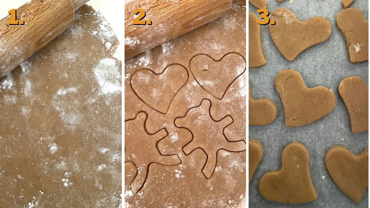 Gingerbread Cookies Valentine's Edition