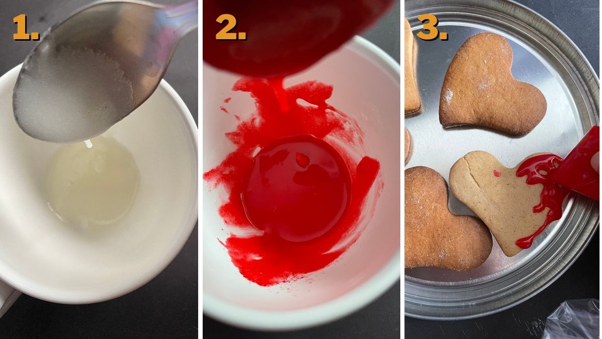 Gingerbread Cookies Valentine's Edition