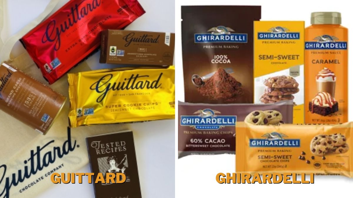 Guittard and Ghirardelli variety of Baking Products