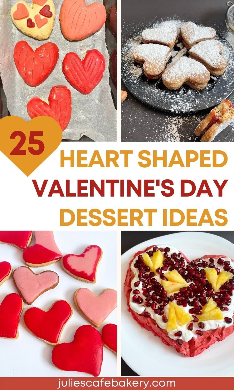 HEART SHAPED VALENTINE'S DAY DESSERT IDEAS