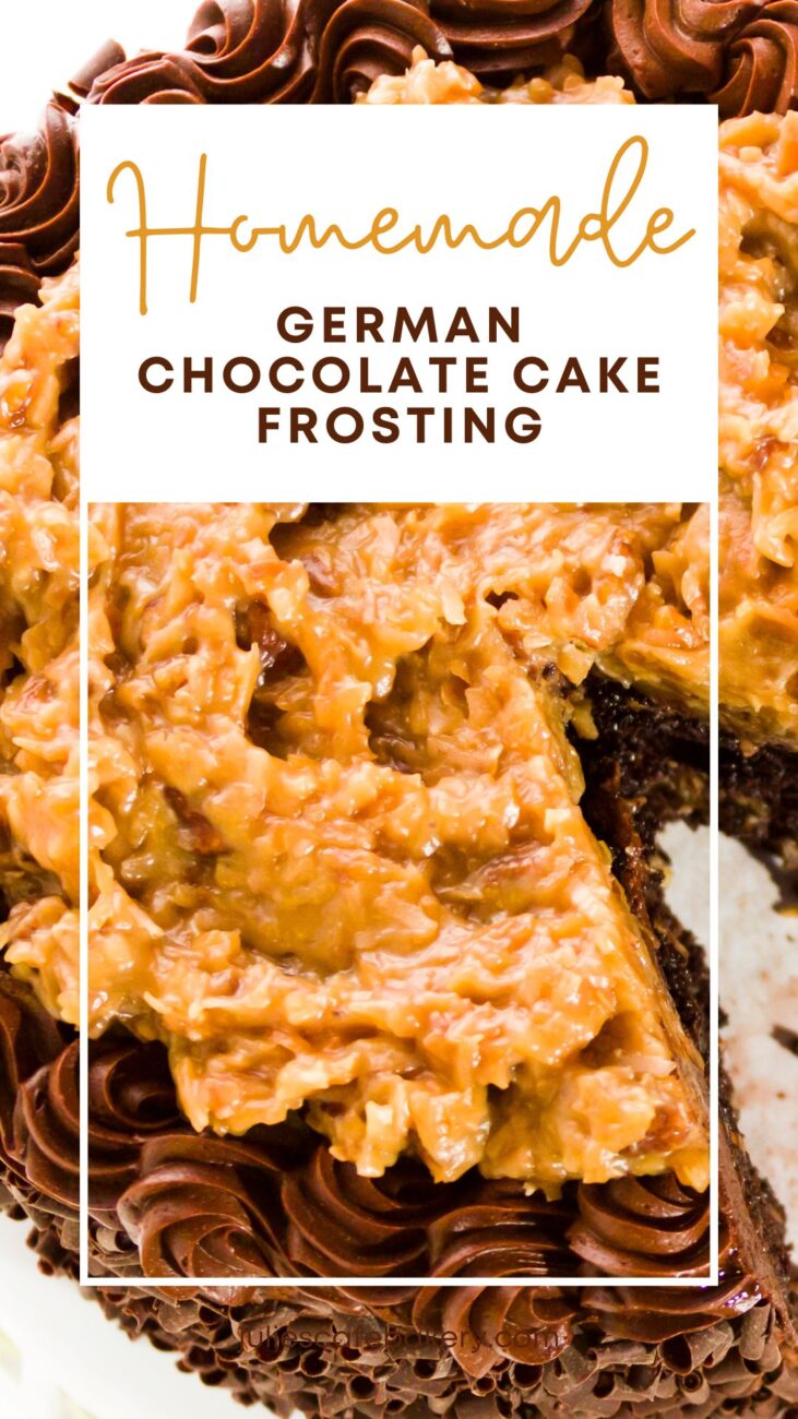 HOMEMADE GERMAN CHOCOLATE CAKE FROSTING