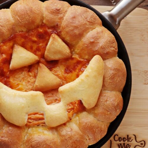 Halloween Buffalo Chicken Skillet Dip Recipe Buffalo Chicken Skillet Dip Easy Halloween Food Ideas 17