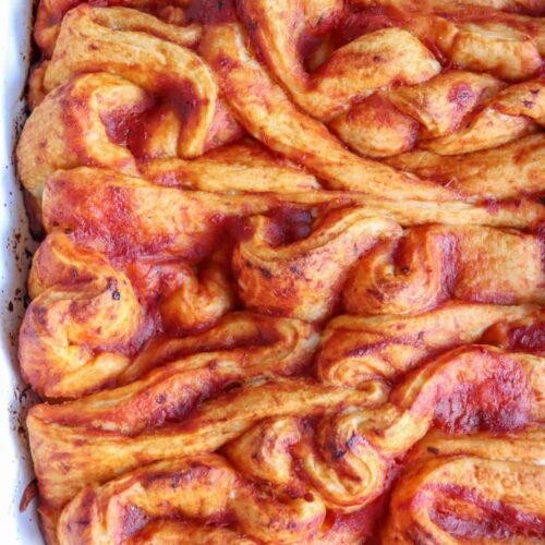 Halloween Intestine Pizza Recipe 12