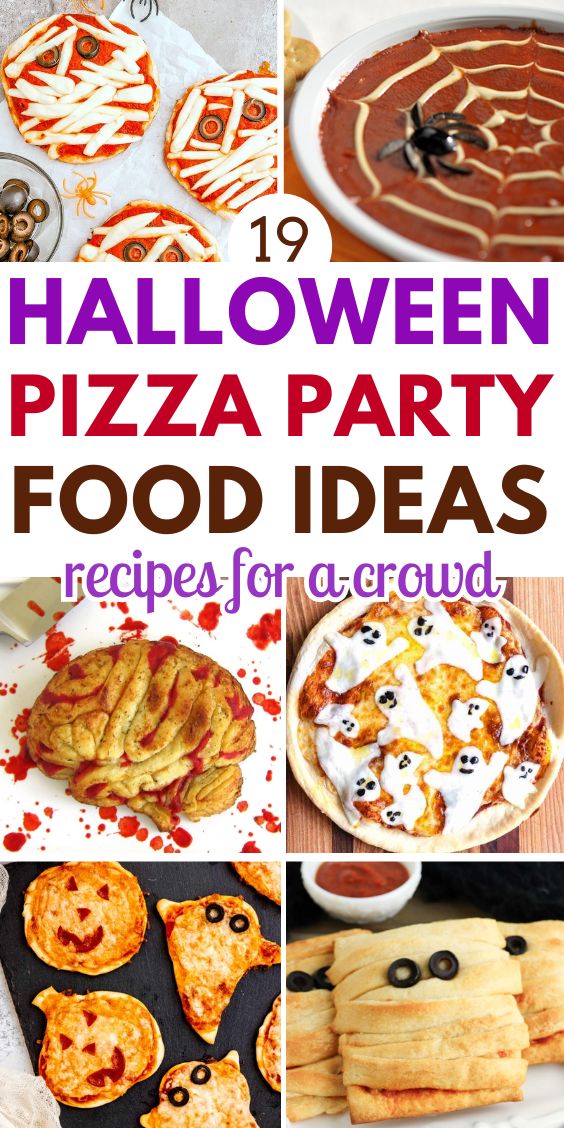Halloween Pizza Party Food Ideas 1
