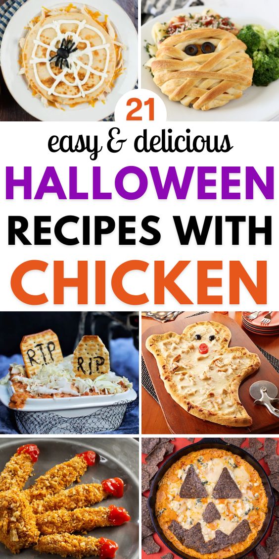Halloween Recipes With Chicken easy