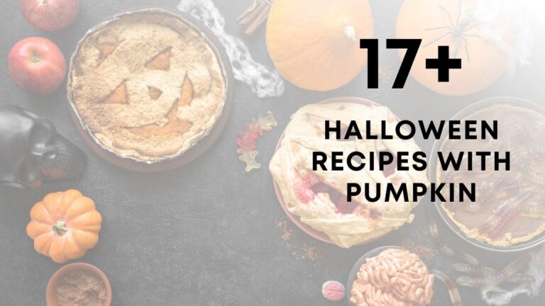 Halloween Recipes With Pumpkin