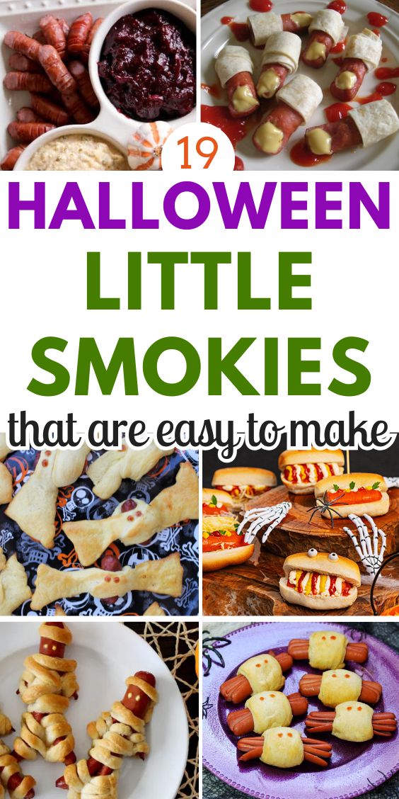 Halloween Themed Little Smokies 1