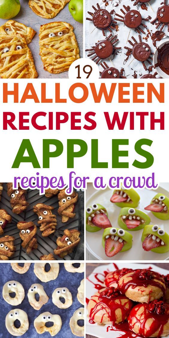 Halloween apple treats recipes