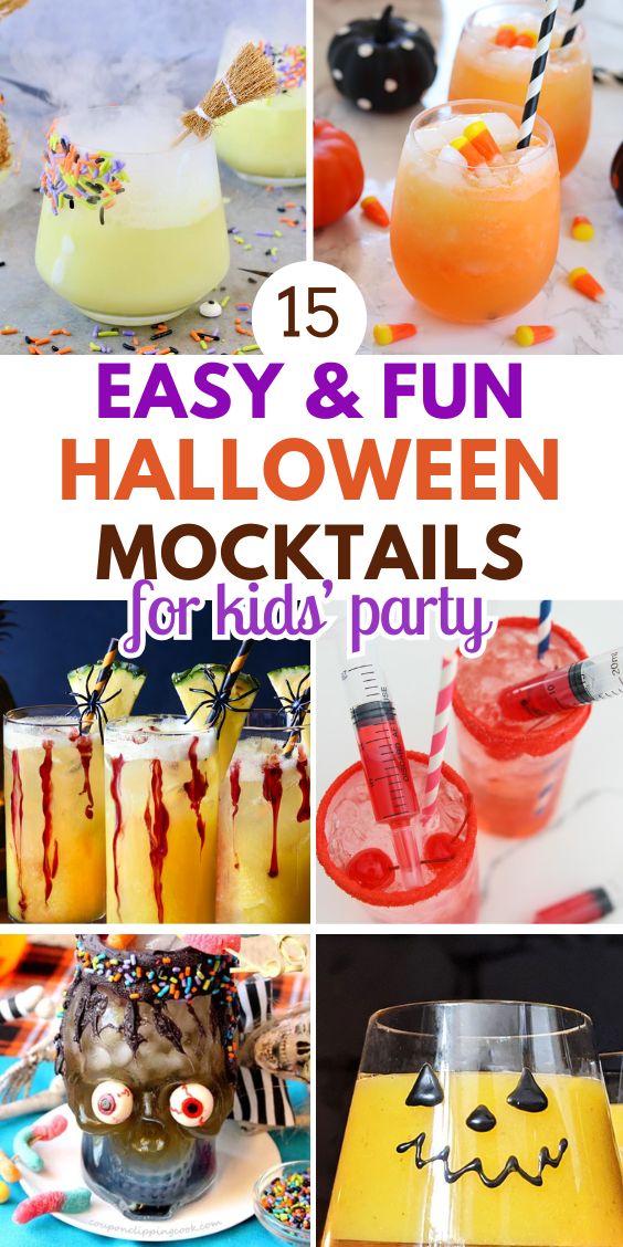 Halloween non alcoholic Drink Ideas