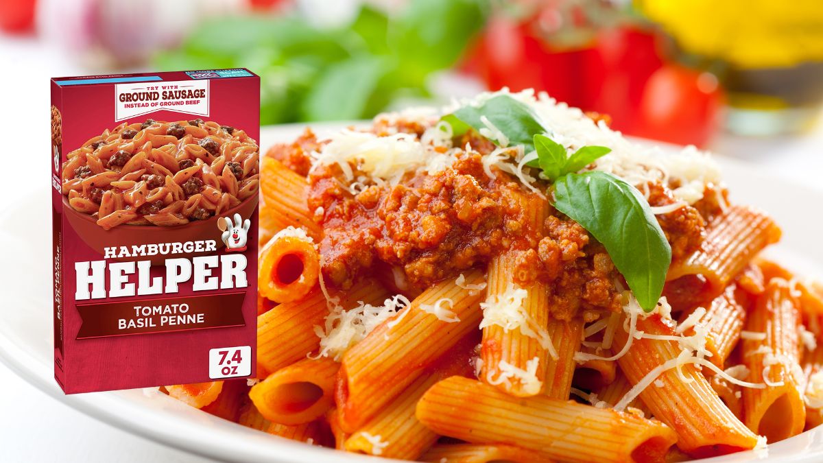 Hamburger Helper Tomato Basil Penne