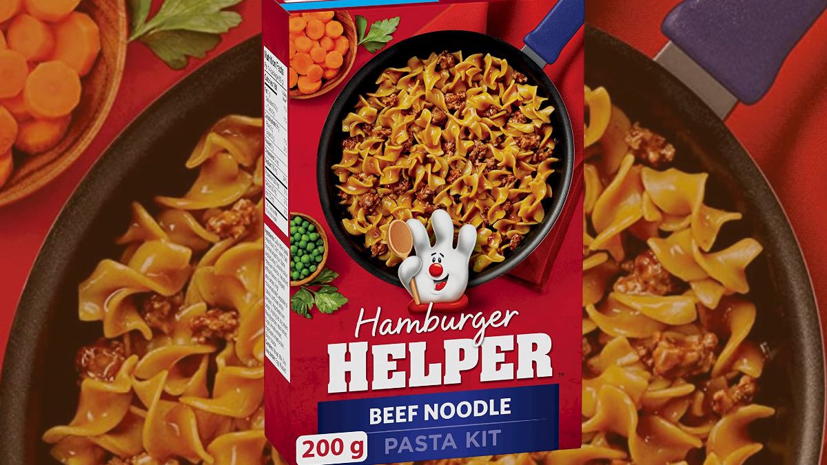 Hamburger Helper Cheddar Beef Noodle