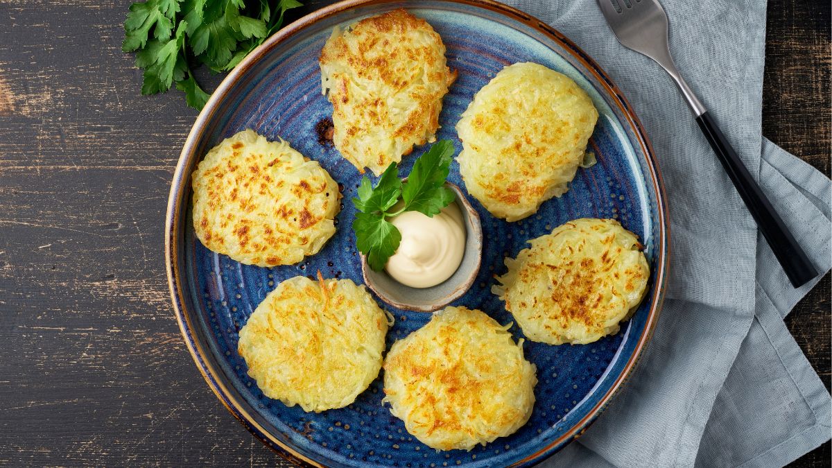 Hashbrowns to Eat with Boiled Eggs for Lunch