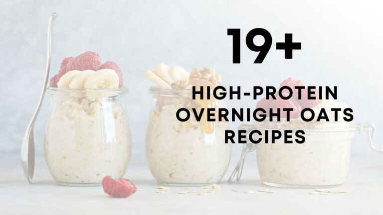Healthy High-Protein Overnight Oats Recipes