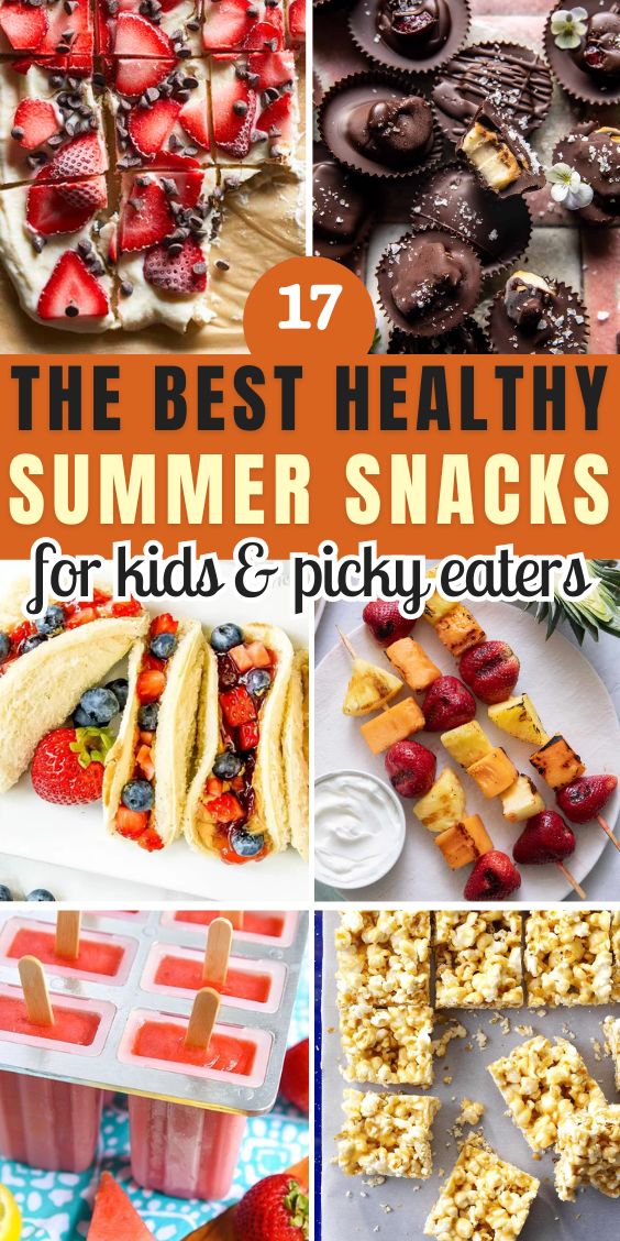 Healthy Summer Snacks For Kids