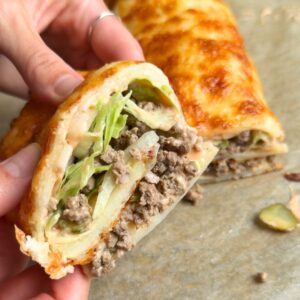 Healthy big mac potato roll Recipe
