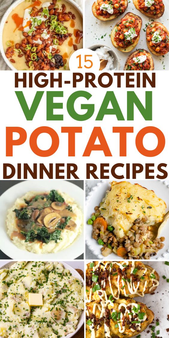 High Protein Vegan Potato Recipes for Dinner 1