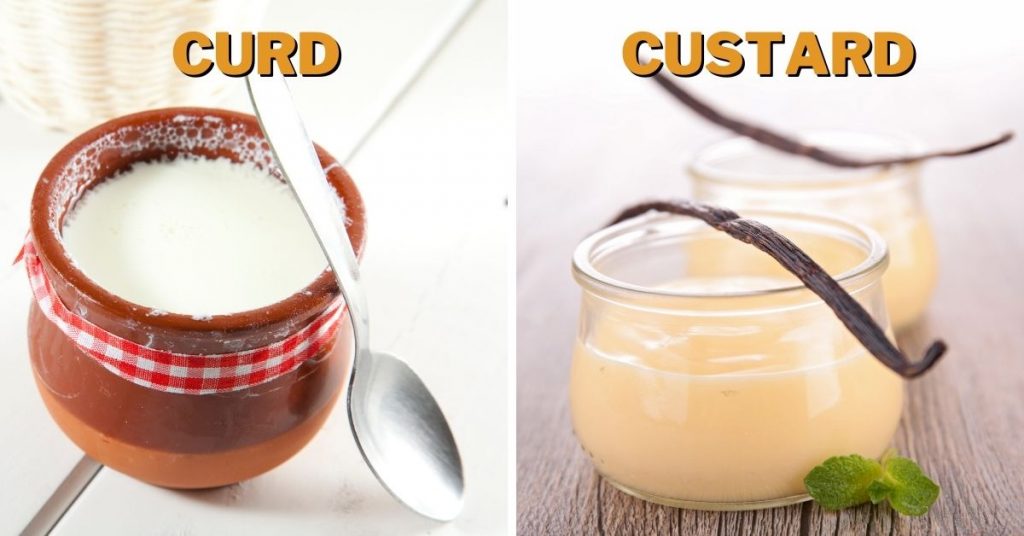 Curd Vs. Custard