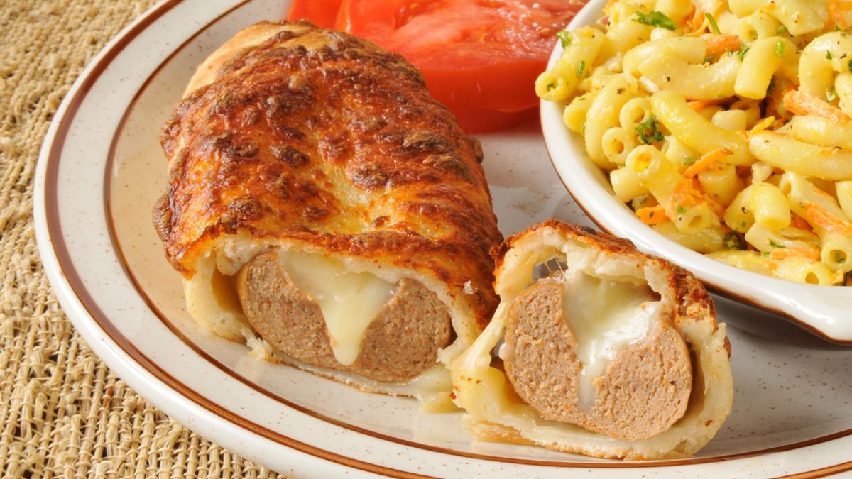 Pigs in a Blanket with cheese