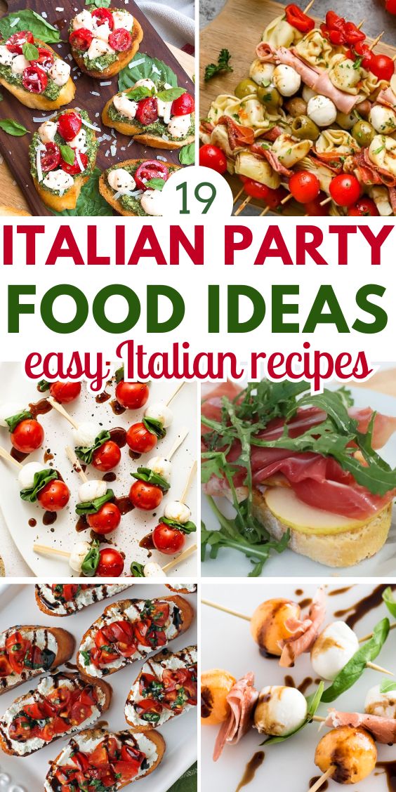 Italian Party Food recipes