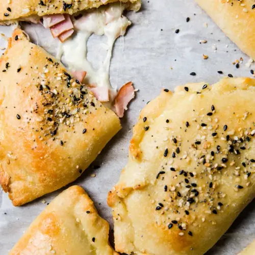 Keto Homemade Ham and Cheese Hot Pocket 18