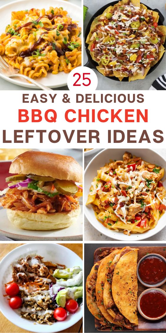 Leftover BBQ Chicken Recipes
