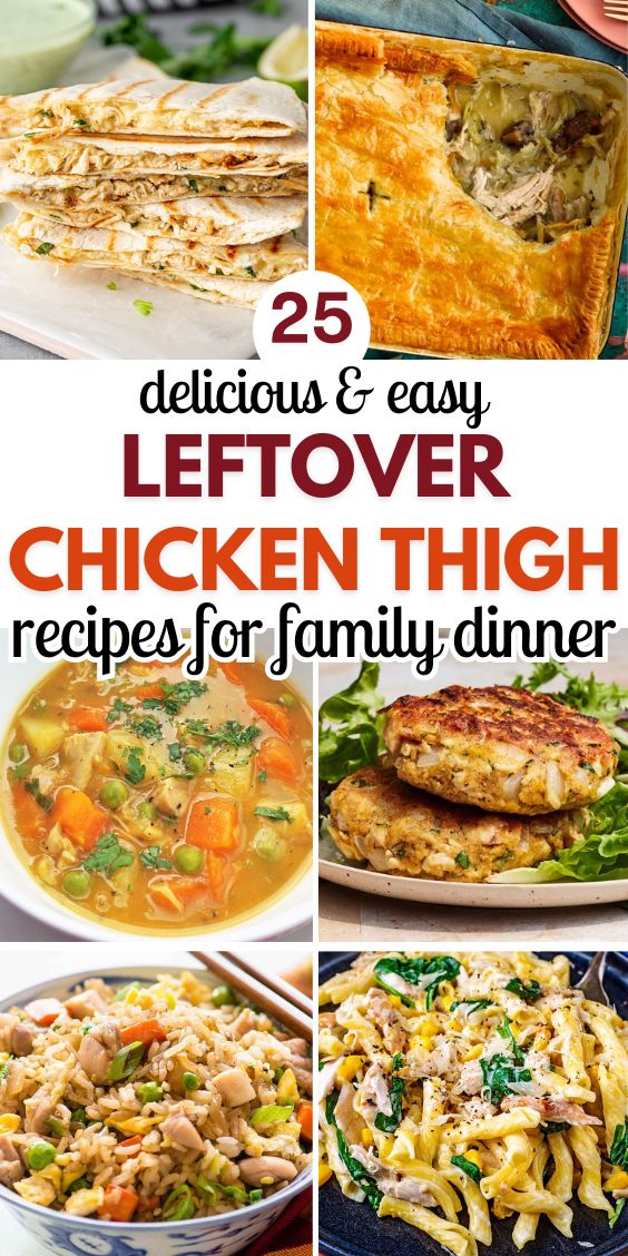Leftover Chicken Thigh Recipes 1