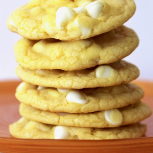 Lemon White Chocolate Cookies Recipe
