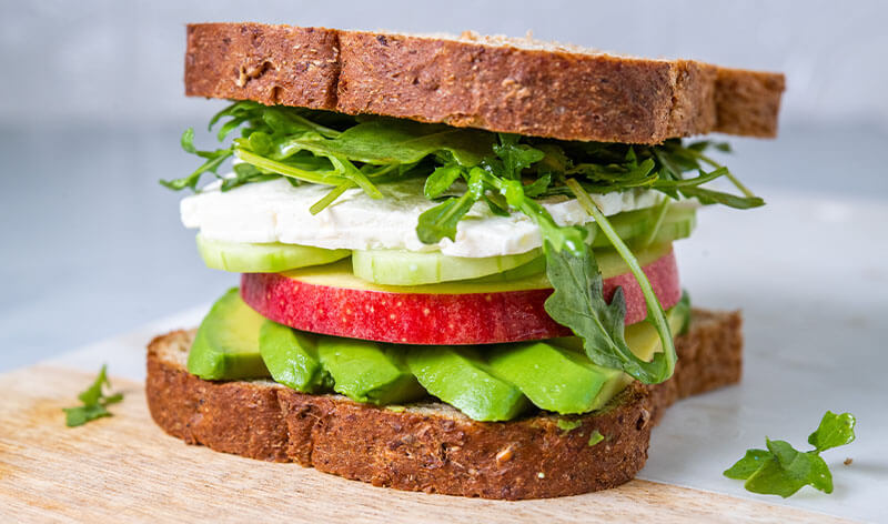 Love One Today Avocado Recipes Featured avocado feta and apple sandwich