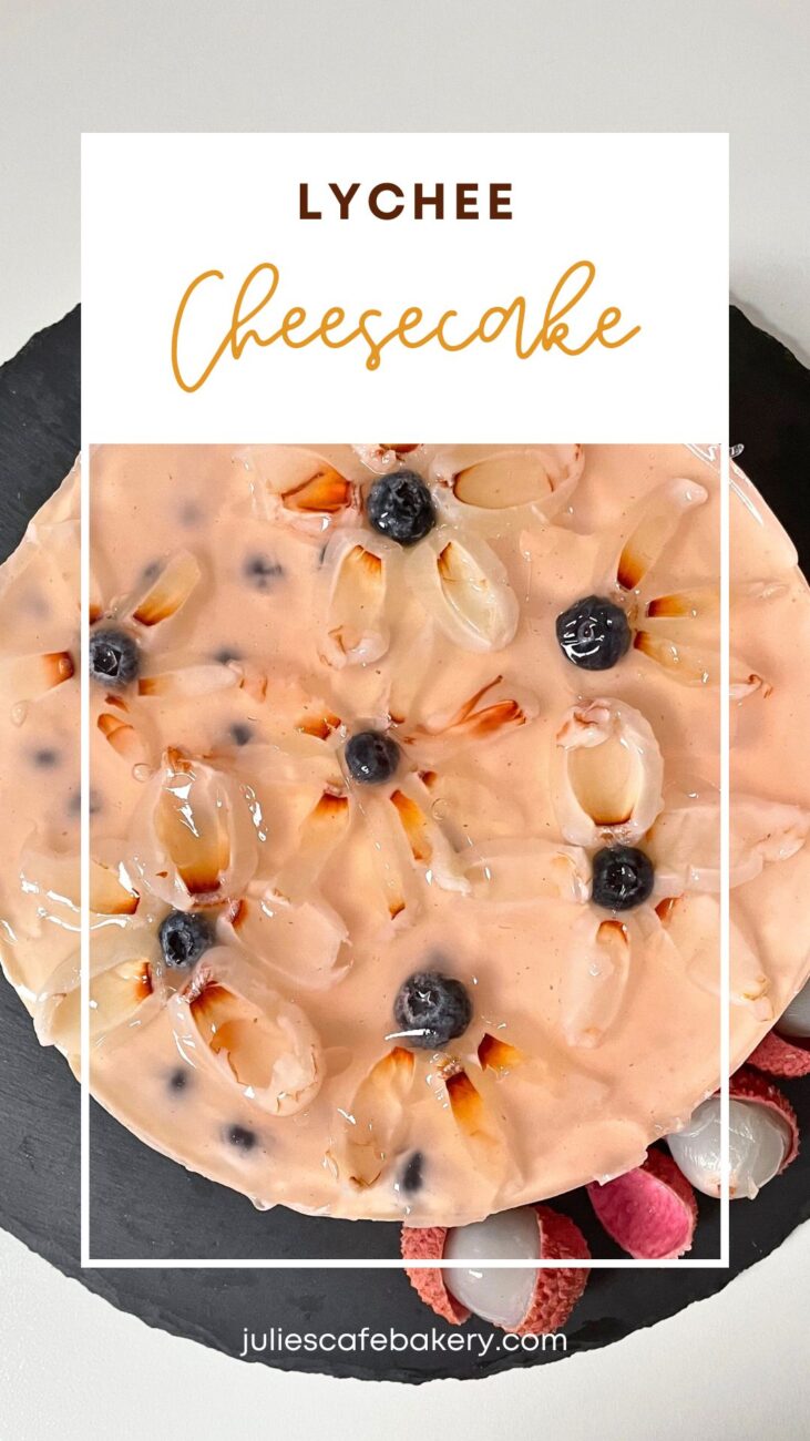 Lychee Cheesecake