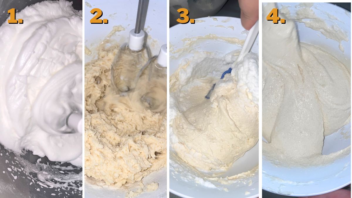 Making the Batter for Heavenly White Chocolate Cupcakes