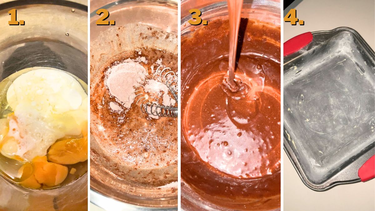 Making the Batter for the Blank Space Cake