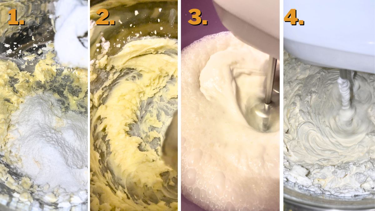 Making the Buttercream Frosting for the Blank Space Cake